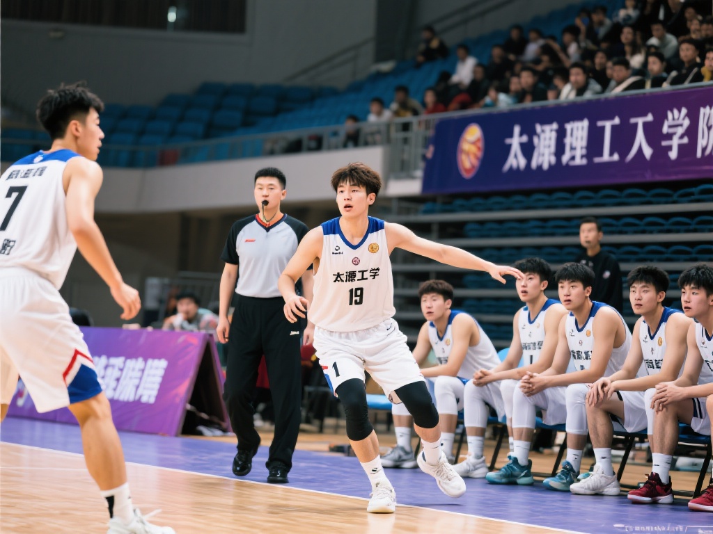 曹芷豪变向神技晃晕对手,出手颠进助太原理工半场狂领先45分 此外,从球员轮换来看,太原理工的板凳深度