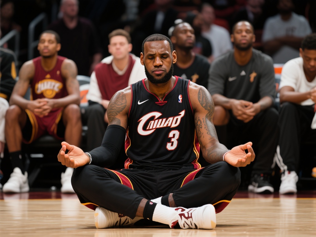 球场大脑新一期:詹姆斯谈保持伟大的过程 在职业生涯中,詹姆斯并非没有遭遇过低谷。