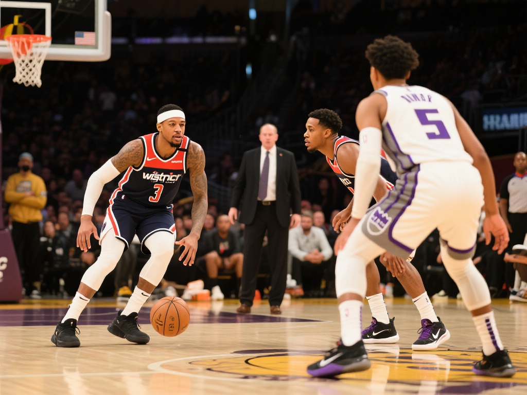 普尔爆发砍23分,奇才力克国王 让我们聚焦于比赛的最后两分钟,这段时间堪