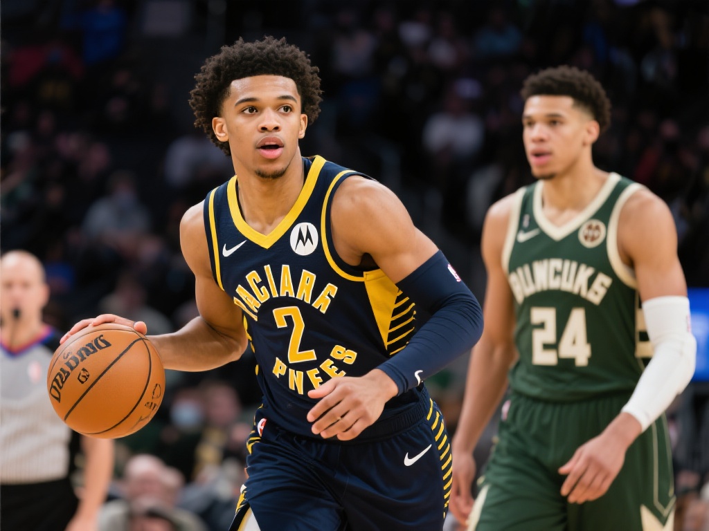 作为步行者队的当家球星，哈利伯顿在本轮系