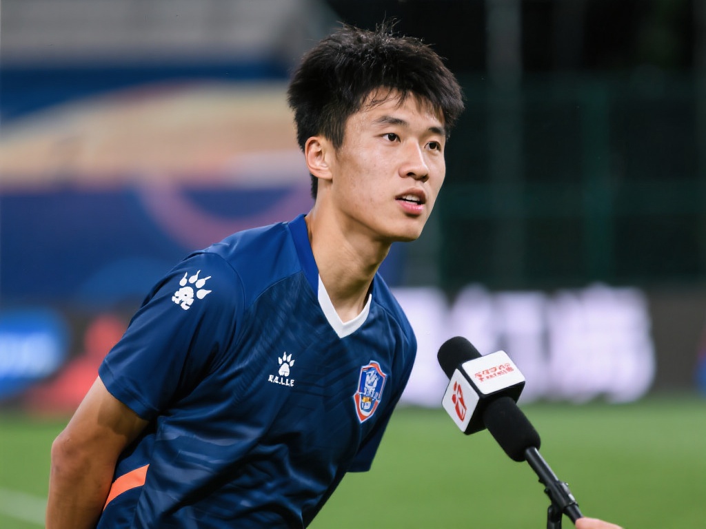 申花新星杨皓宇:首秀略显紧张未能全力发挥,自评仅60分 以杨皓宇为例,他在梯队时就以出色的速度和